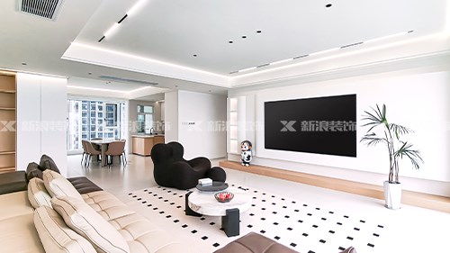 拿捏了！188㎡極簡+原木溫馨舒適很好住|長沙全屋整裝