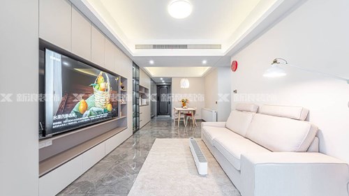98㎡淺灰色系全屋定制落地，真的香~|長沙全屋整裝
