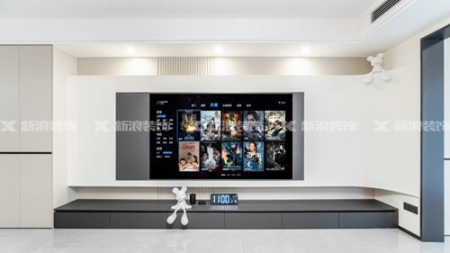 146m²現(xiàn)代黑白灰新家 越簡單越高級|長沙全屋整裝