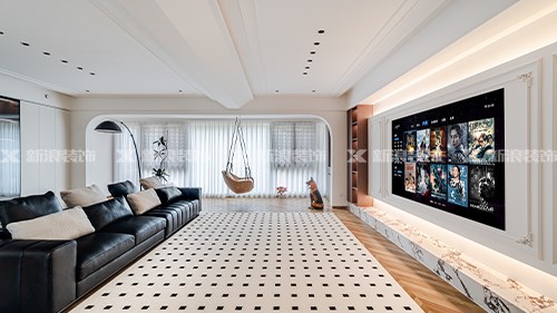205m²輕法家 神仙配色設(shè)計(jì)，鄰居追著問(wèn)|長(zhǎng)沙全屋整裝